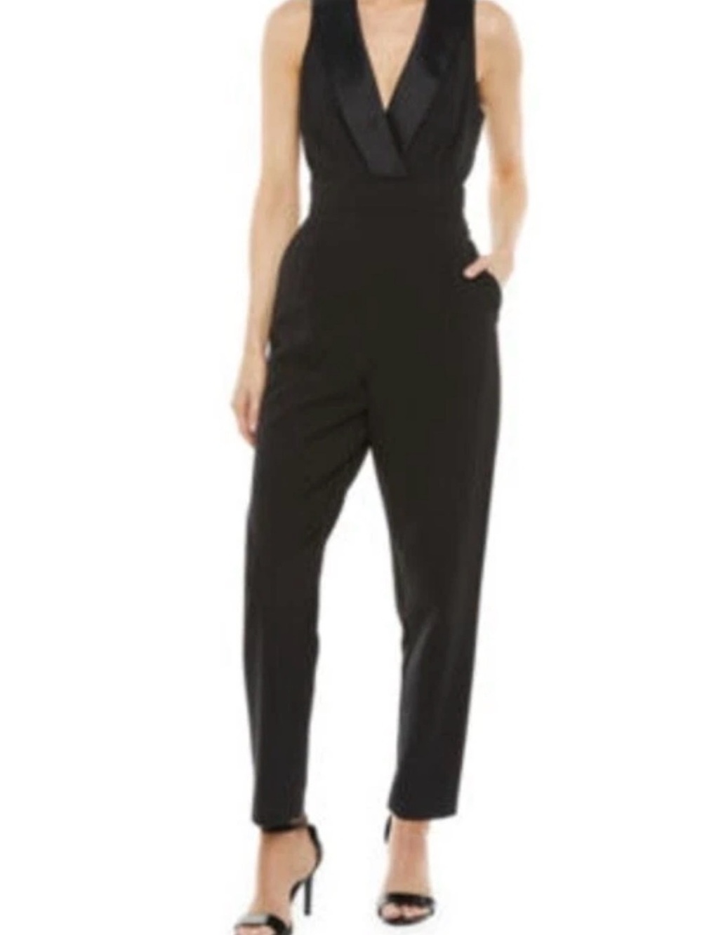 Jessica Howard evenings velvet jumpsuit 12